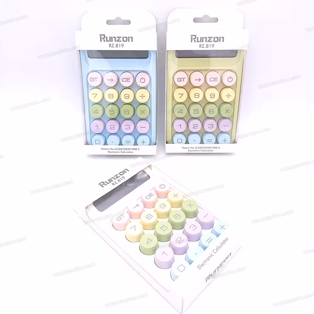 ماشین حساب پاستیلی بدون رادیکال RUNZON RZ.819