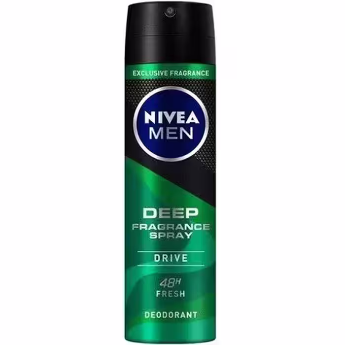 اسپری مردانه مدل DEEP FRAGRANCE SPRAY drive با حجم 150ml