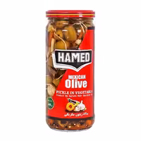 سالاد زیتون مکزیکی حامد 500 گرمی