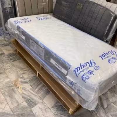 تشک خوشخواب نوجوان رویال طبی فنری با 7سال ضمانت فنر سایز 80 در 180