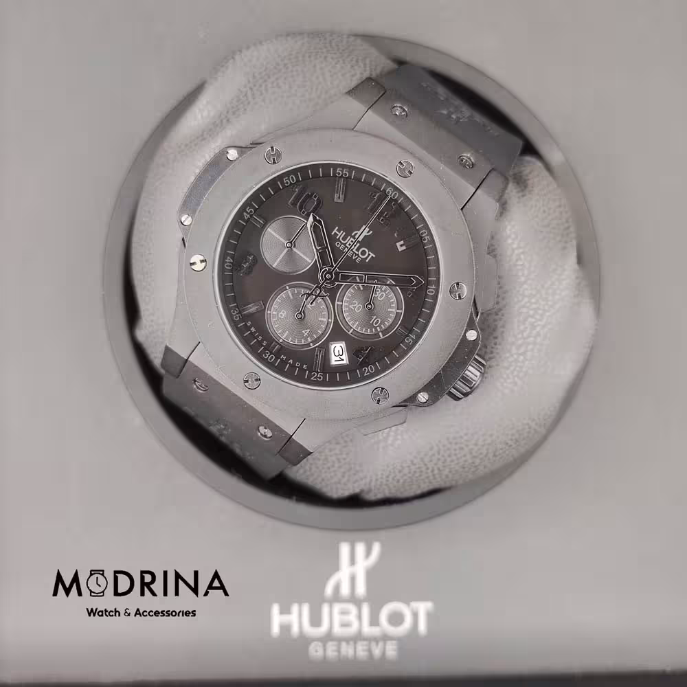 ساعت هابلوت مردانه صفحه مشکی