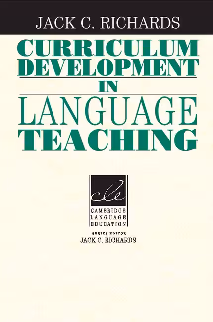 کتاب Curriculum Development in Language Teaching (Cambridge Language Education)