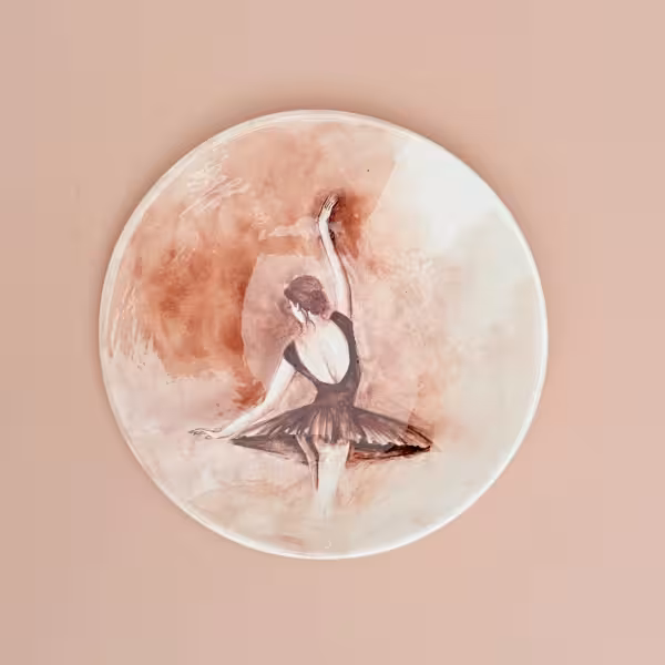 بشقاب قطر 20 بالرین طرح شش