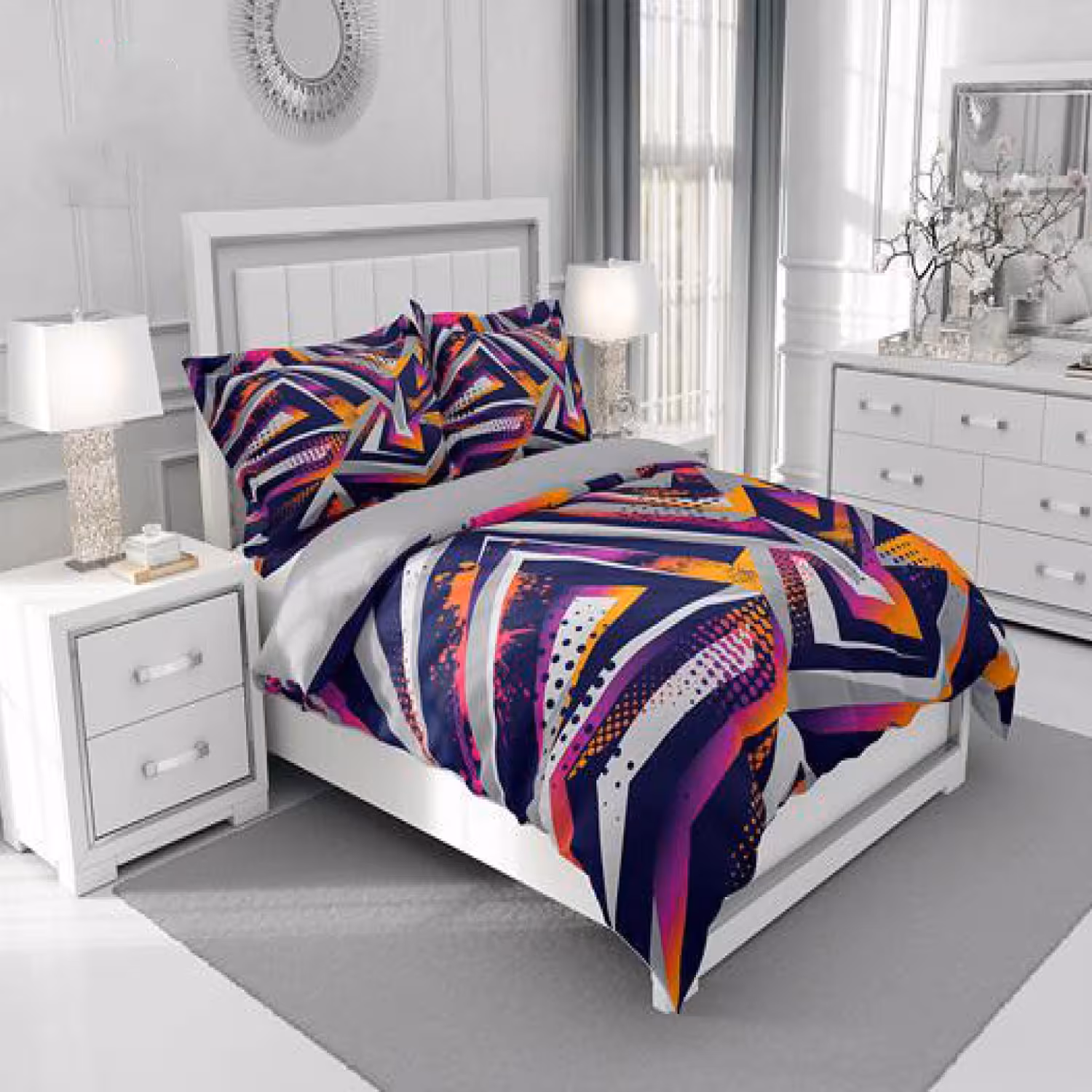 سرویس روتختی سه بعدی چیداری مدل 1007