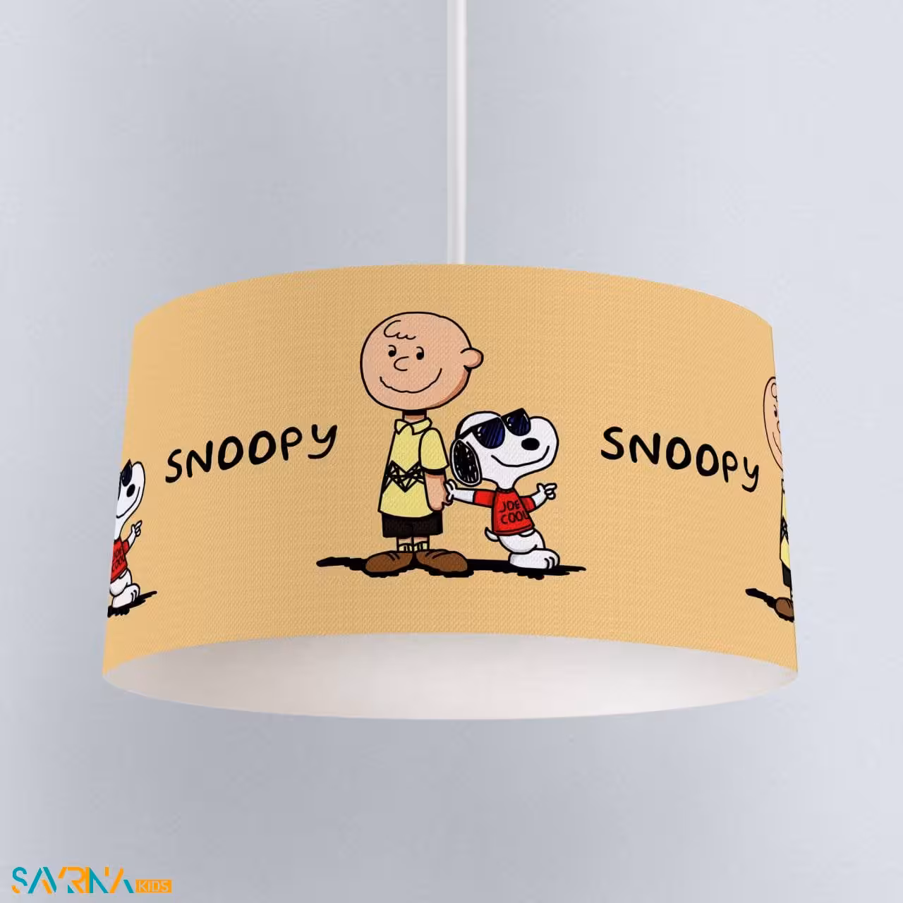 لوستر بچگانه طرح اسنوپی کد A2957