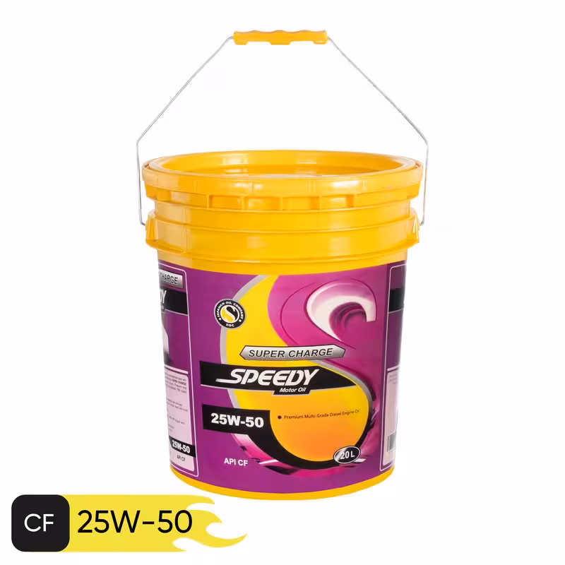 روغن موتور اسپیدی سوپر شارژ 25w50 (بیست لیتری) دیزلی