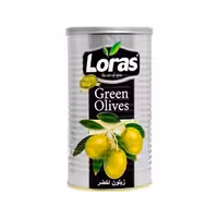 زيتون سبز با هسته لوراس 1.3 کیلویی (600 گرم خاص) Loras