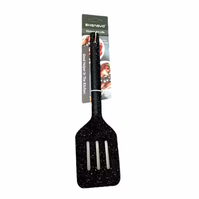 کفگیر شنگیا مدل سیلیکونی طرح صنعتی | کالا مکس