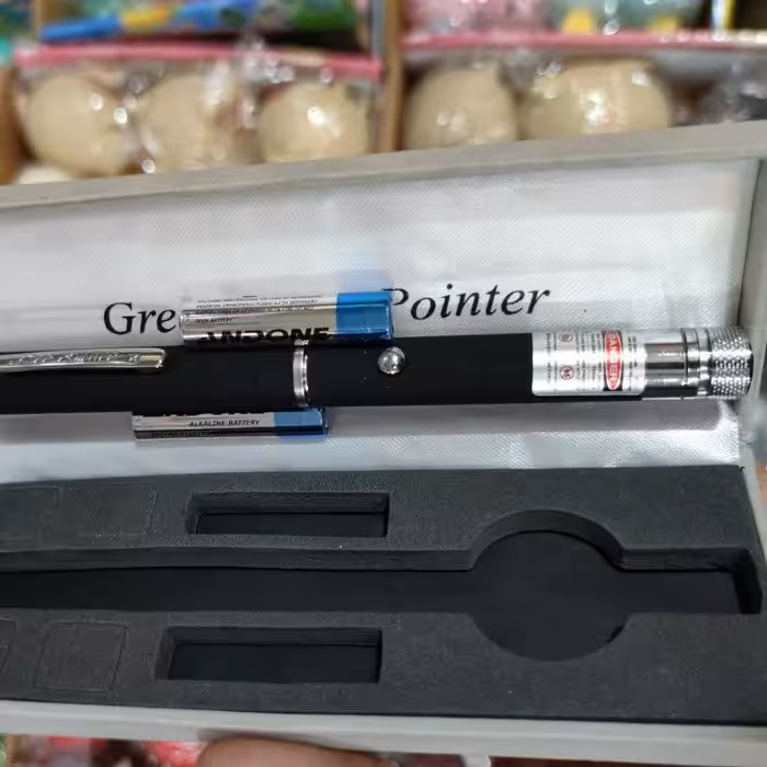 لیزر سبز (پوینتر) باتری خور 