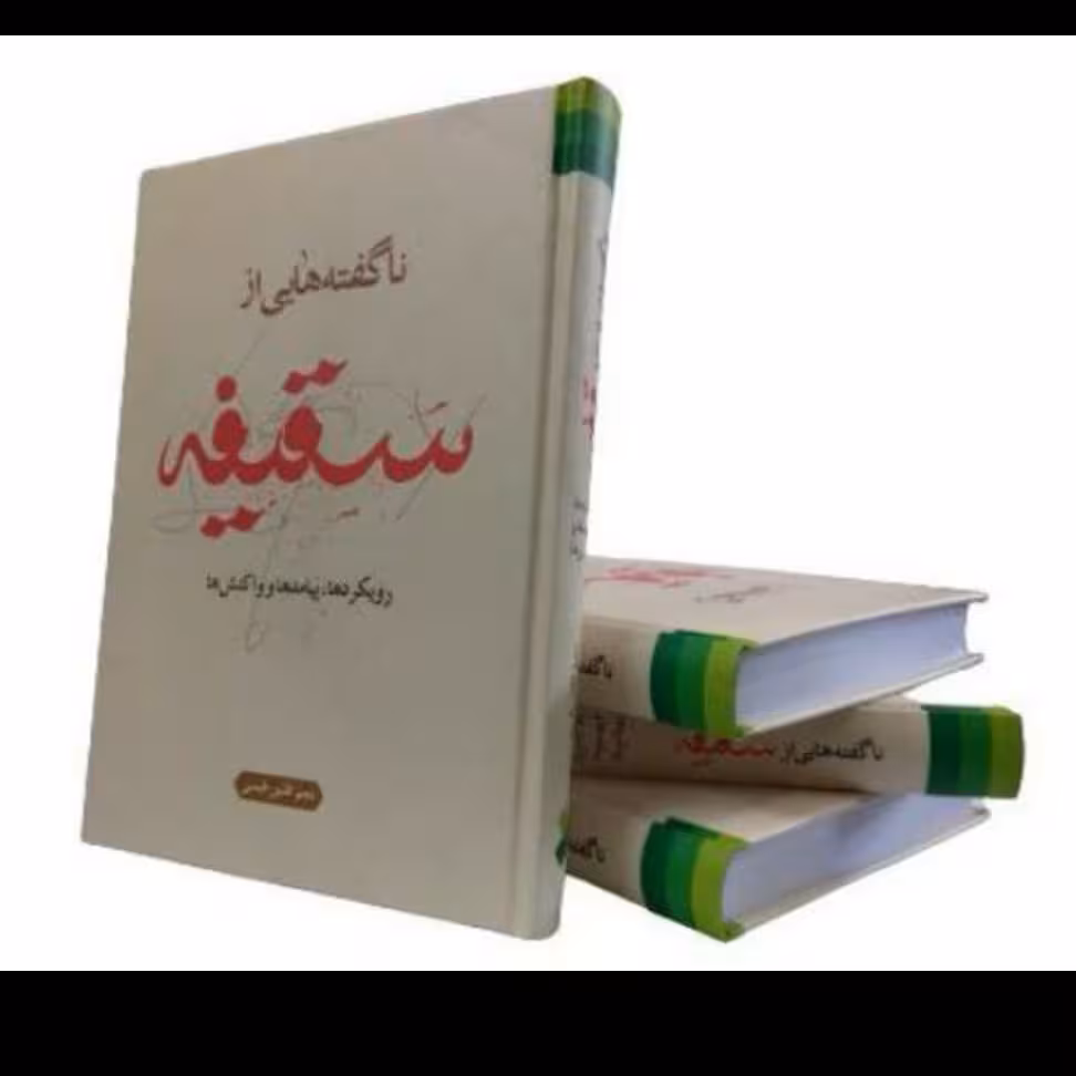 کتاب ناگفته هایی از سقیفه استاد نجم الدین طبسی