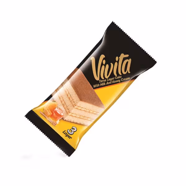 کیک ویویتا شیرعسل 60g نیلی تو