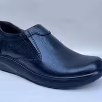 کفش چرم طببعی مردانه طبی پرفکت