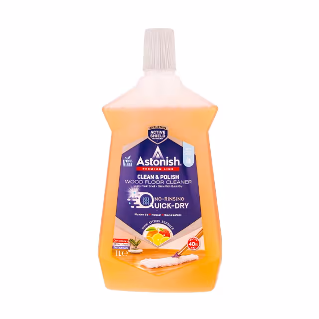 مایع پاک کننده پارکت با رایحه Jasmin & Wild Berry آستونیش 1000 میلی لیتری