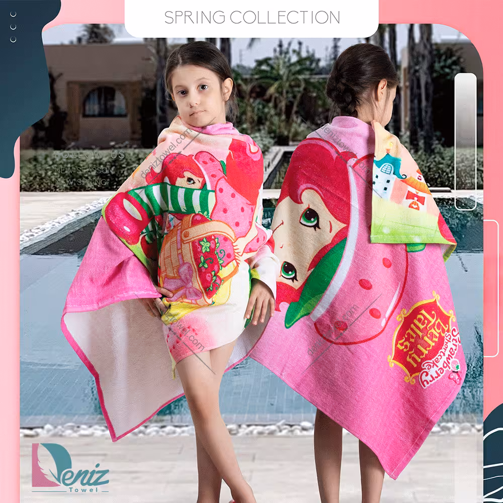 حوله استخری کودک طرح دختر توت فرنگی