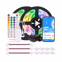 نوار RGB سایز 10 متری برند BTF-LIGHTING