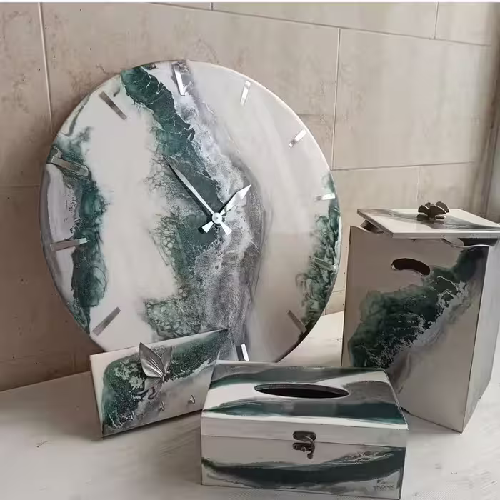 سرویس دکوری جهیزیه ست مجموعه 4 عددی
