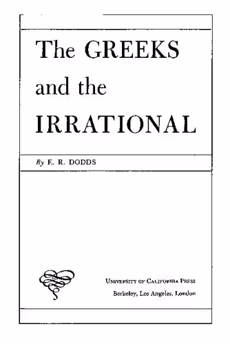 خرید و دانلود نسخه کامل کتاب The Greeks and the Irrational