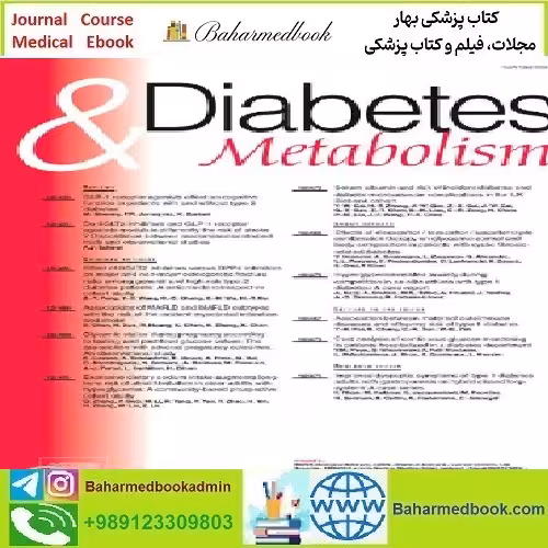 Diabetes & Metabolism Volume 49 Issue 1 to 5 2023 TRUE