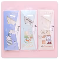 ست خط کش گونیا حیوانات بازیگوش