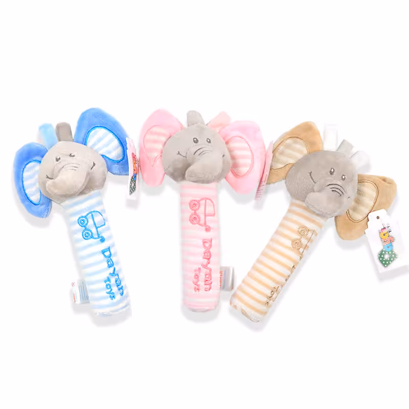 جغجغه سوسیسی  دایان تویز Dayan toys طرح فیل