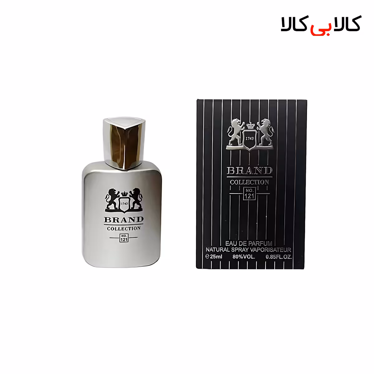 عطر جیبی برند کالکشن کد NO 121 مردانه حجم 25 میلی لیتر