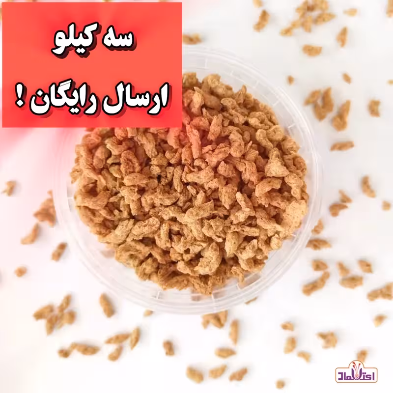 سویا سبحان 500 گرمی تازه و یکدست (پروتئین سویا) | amazonchi