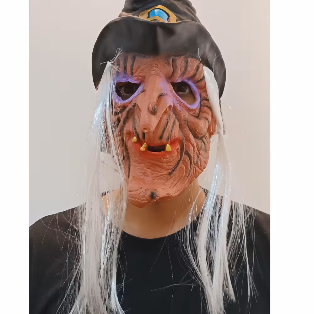 ماسک ترسناک پوستی جادوگر پیر