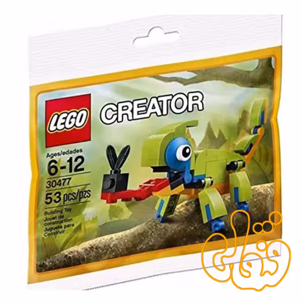 لگو ساختنی سوسمار کوچک رنگارنگ Colorful Chameleon 30477
