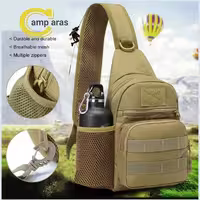 کیف دوشی تاکتیکال جا قمقمه دار TACTICAL X216 - کمپ آراس