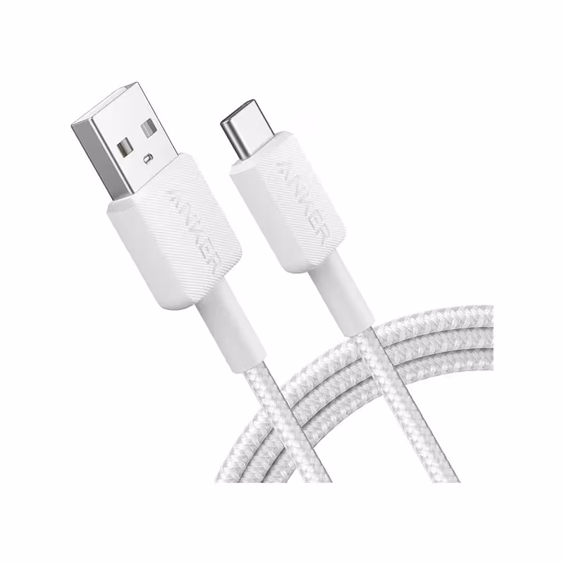 کابل USB-C به USB-A انکر مدل 322 A81H6 طول 1.8 متر