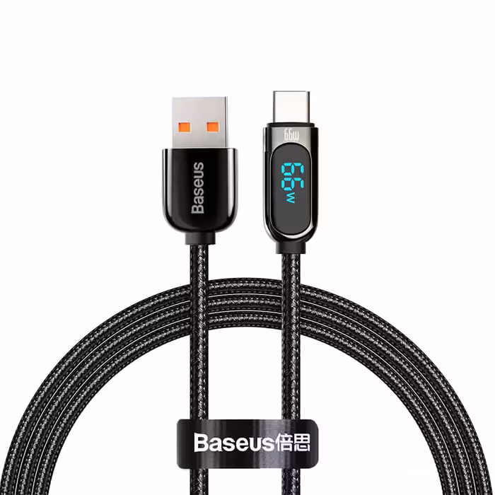 کابل USB به Type-C فست شارژ 66 وات باسئوس Baseus 66W Fast Charging Data Cable