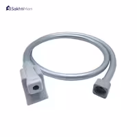 شلنگ توالت نقره ای مهام مدل پلاستیکی