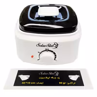 دستگاه موم گرم کن و ذوب وکس سولار استار مدل 601 به همراه پد اپیلاسیون بسته 10 عددی | کالا مکس