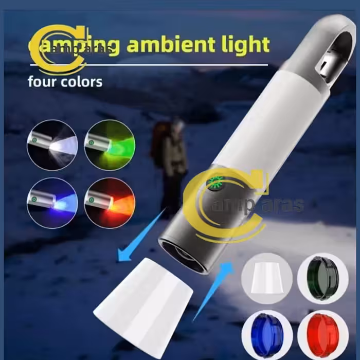 چراغ قوه فانوسی کینساچ زوم دار KINSACH KS-S007 - کمپ آراس