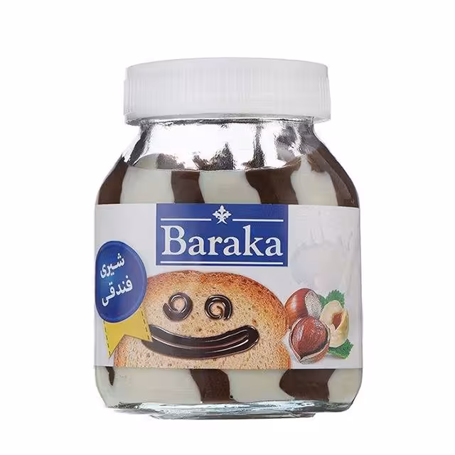 شکلات صبحانه شیری - فندقی باراکا 180 گرمی