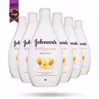 6 عدد شامپو بدن جانسون Johnson’s مدل نرم و تغذیه کننده Soft & Nourish حجم 400 میلی لیتر (اورجینال)