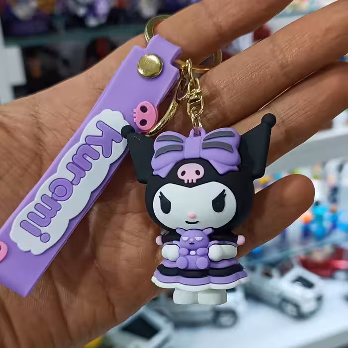 جاکلیدی سیلیکونی کرومی خرس به دست 2