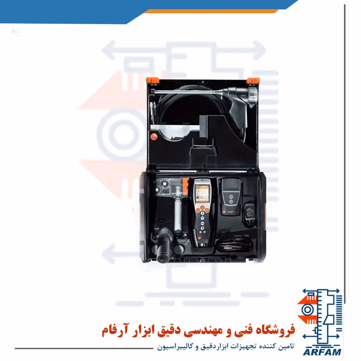 انالایزر و ذرات معلق دودکش و سیستم احتراق تستو TESTO 380