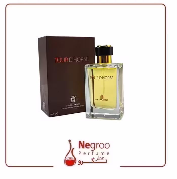 ادکلن مردانه پارادیس Tour D Horse حجم 100 میل “تق هرمس