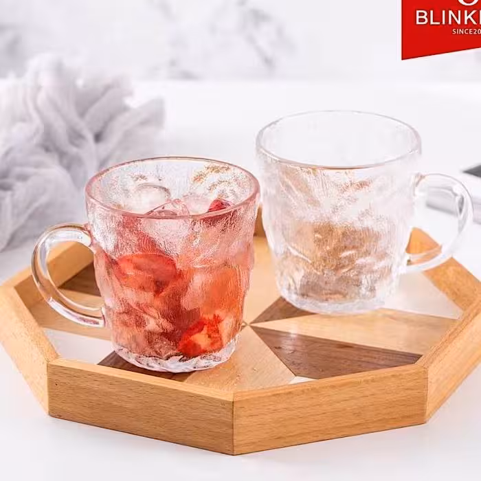 نیم لیوان یخی دسته دار