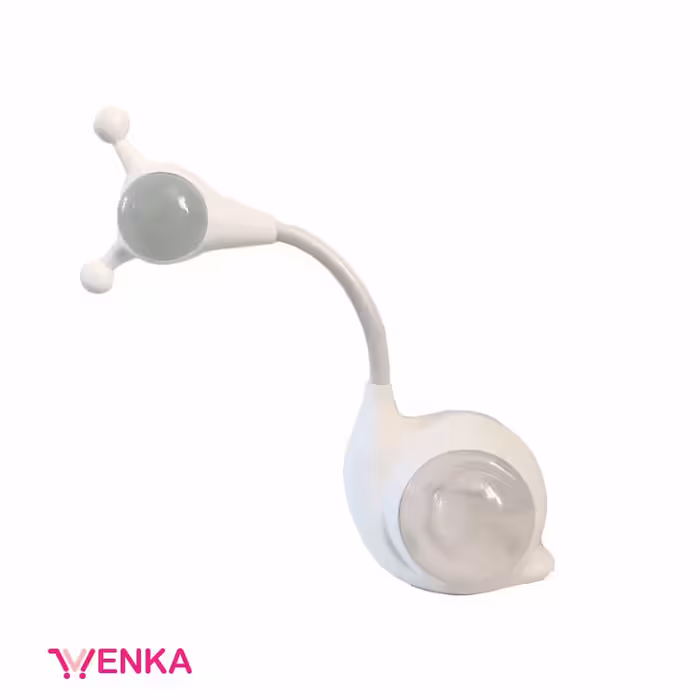 چراغ مطالعه فانتزی طرح حلزون