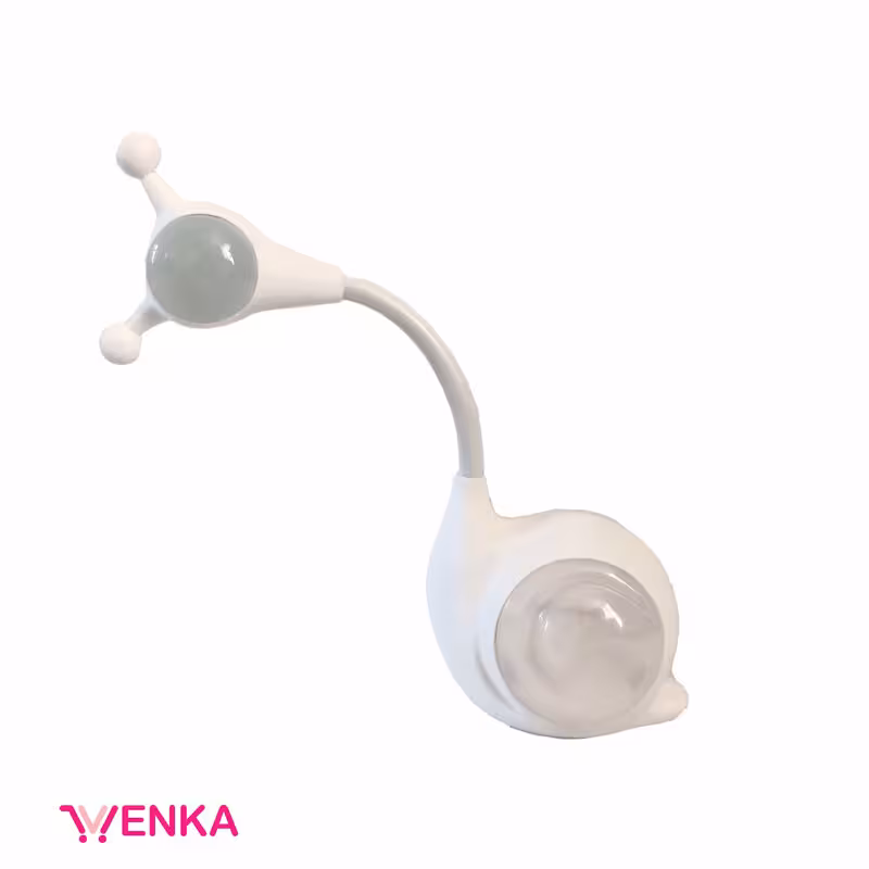 چراغ مطالعه فانتزی طرح حلزون