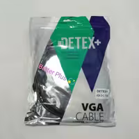 کابل مانیتور یا وی جی  ای VGA برند DETEX  متراژ یک و نیم متری | amazonchi