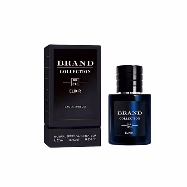 عطر جیبی برند کالکشن کد NO 315 مردانه حجم 25 میلی لیتر