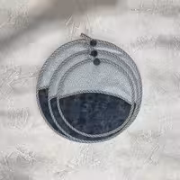 ست 3تایی دمکنی مخمل پریناز - طرح 101