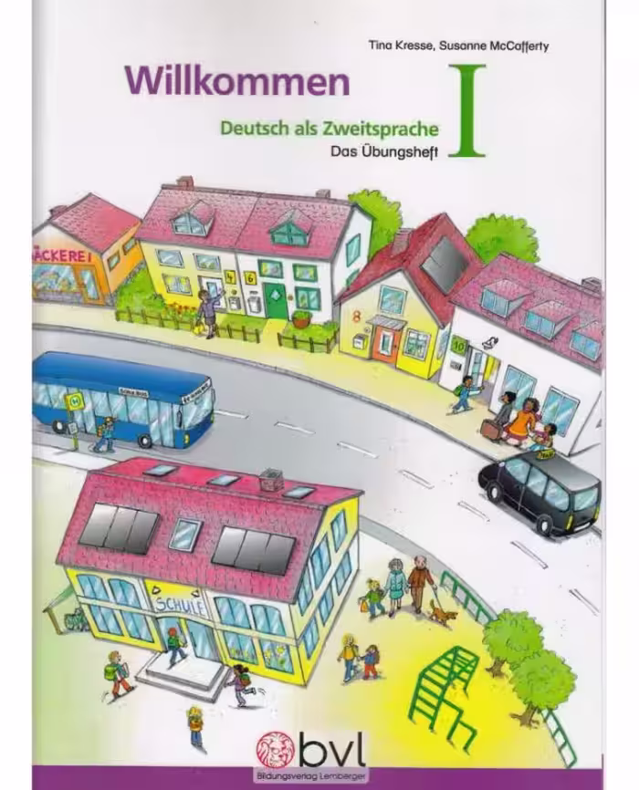 کتاب آلمانی willkommen 1