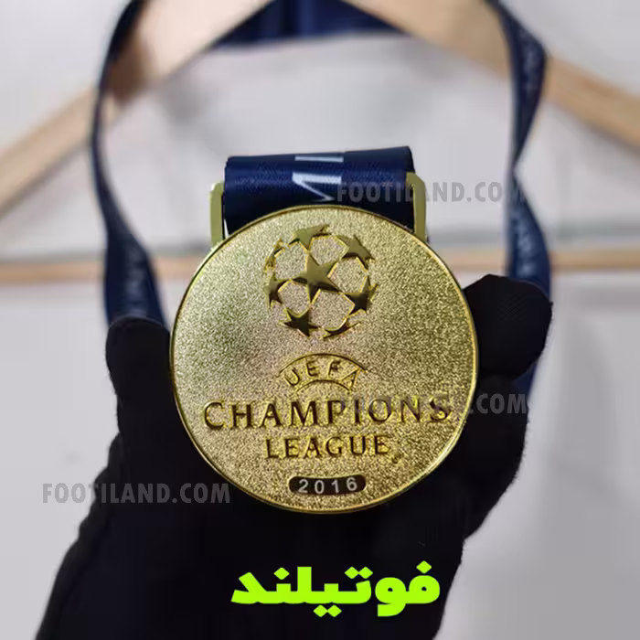 مدال قهرمانی چمپیونز لیگ 2016
