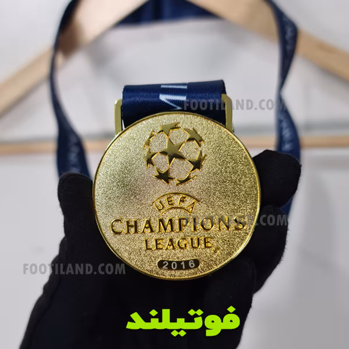 مدال قهرمانی چمپیونز لیگ 2016