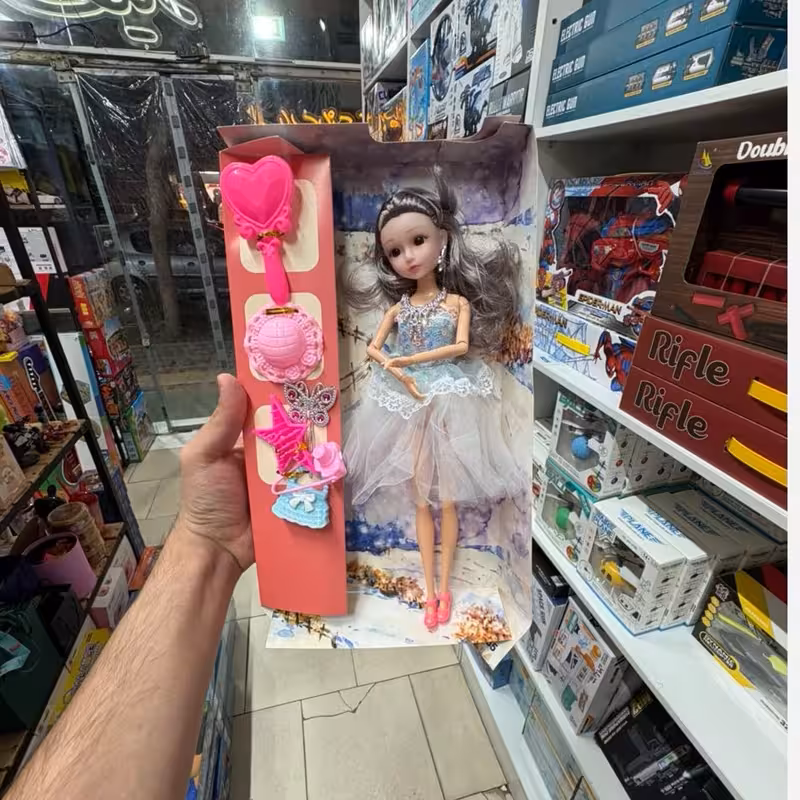 باربی مدل دختر چینی 2265پس کرایه
