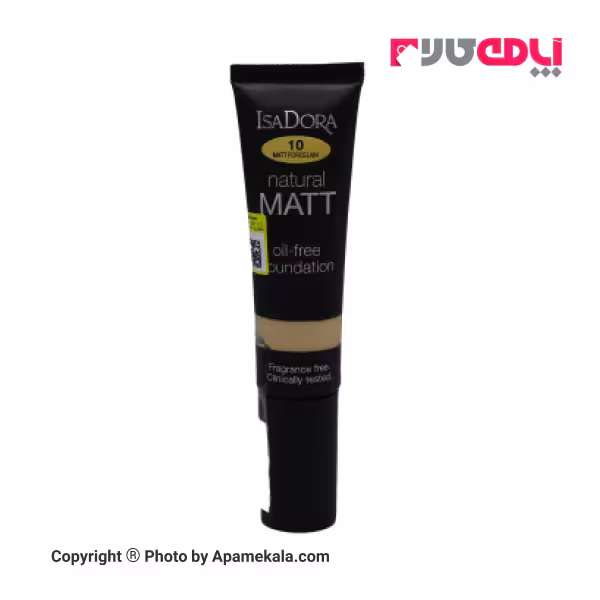 کرم پودر ایزادورا ISADORA مدل NATURAL MATT OIL FREE شماره 10